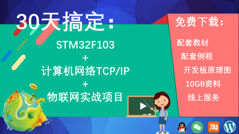 物联网实战大神教你30天搞定STM32