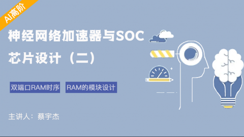 双端口RAM时序、利用双端口RAM的模块设计——神经网络加速器与SOC芯片设计（二）