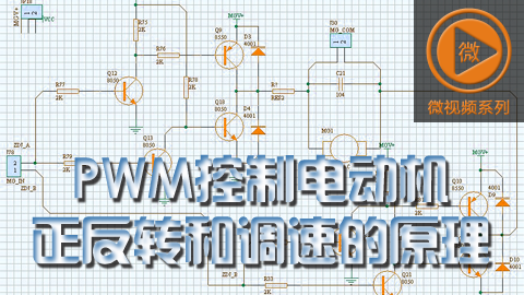 PWM控制电动机正反转和调速的原理