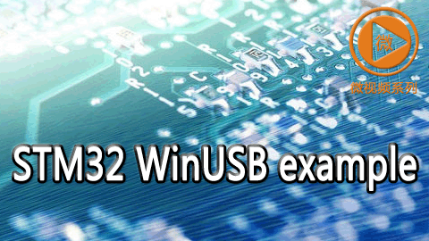  STM32 WinUSB example