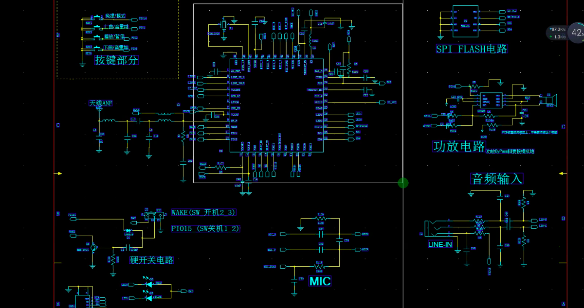 4g-rf蓝牙模块天线